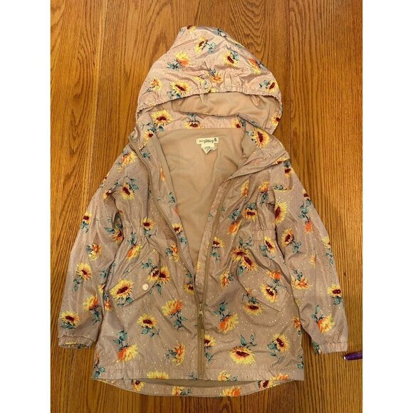 Sweet Stories Girls Sunflower Jacket 10/12 M Great Condition - Picture 1 of 3